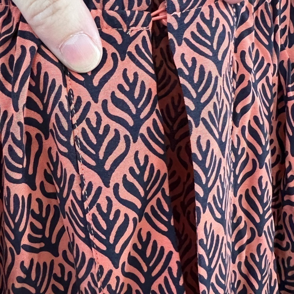 Whistles Sea Tree Print Blouse - Size 14 - Nwt — image 7 of 7